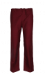 Maroon Unisex scrub pants