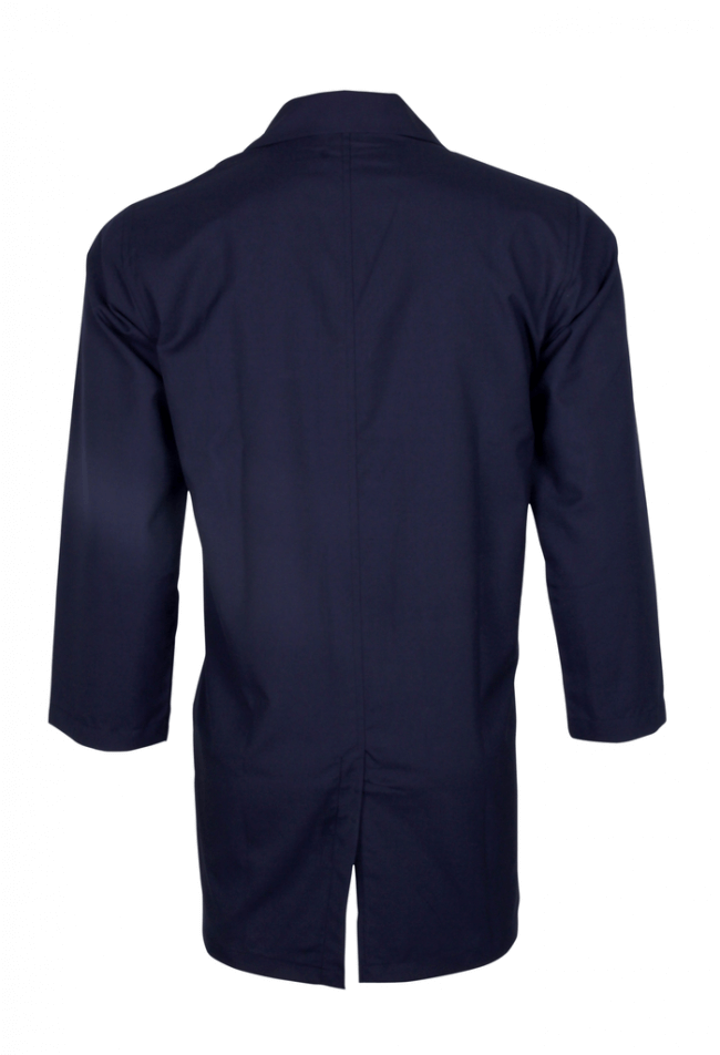 Navy blue work coat store