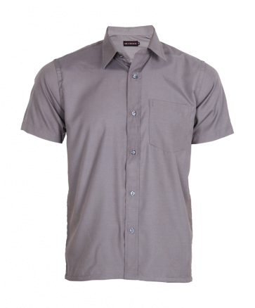 Steel grey half sleeve shirt 