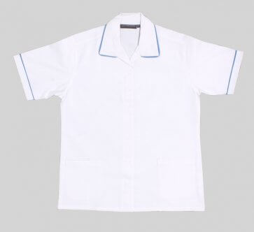 White nurse tunics