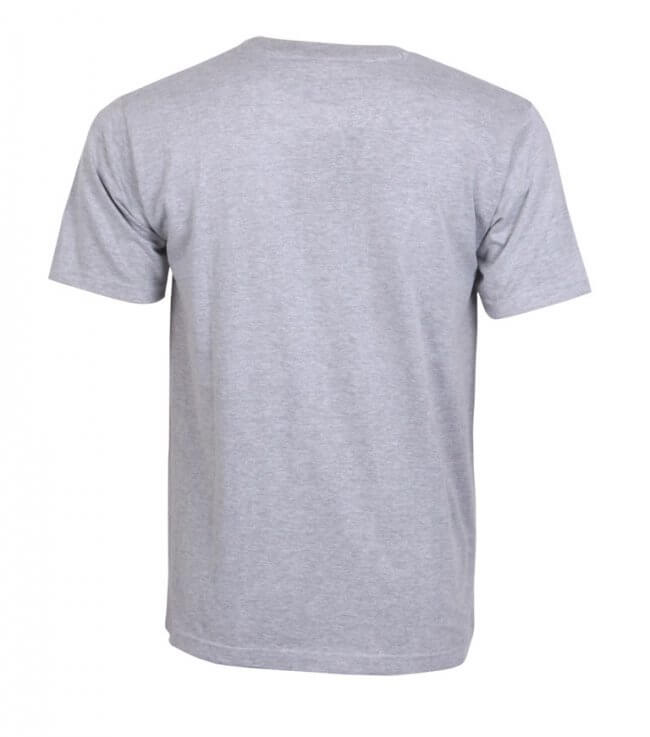 Grey t shirt back sale