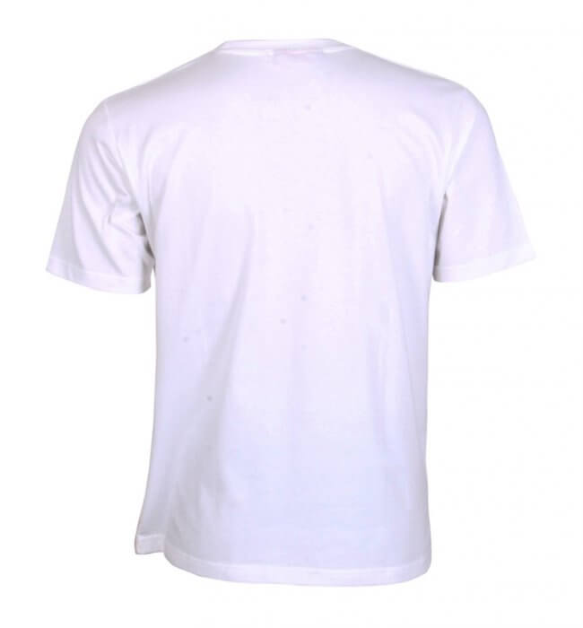 white round neck t shirt