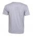 Grey round neck single jersey t shirt 1