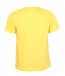 Yellow round neck single jersey t shirt 1