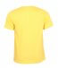 Yellow round neck single jersey t shirt 1