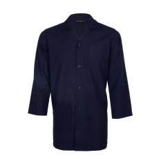 Navy blue full sleeve lab coat 