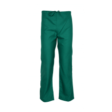 Green Unisex scrub pants