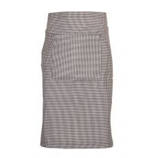 Waist Apron Black & White Checks