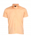 Solid light brown half sleeve shirt