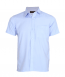 Crisp sky blue half sleeve shirt