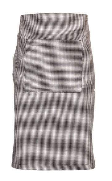 Waist Apron Black & White Checks