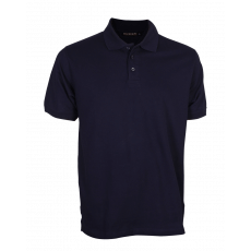 Navy blue polo pique T. shirt