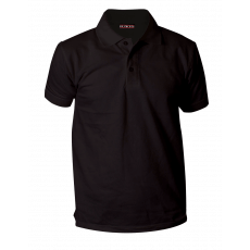 Charcoal black polo pique T. shirt