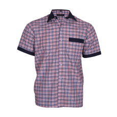 Blue checks service shirt 