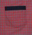 Red checks service shirt