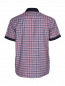 Blue checks service shirt 2